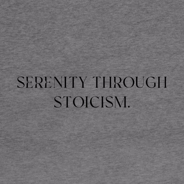 Serenity Through Stoicism by ZenFit